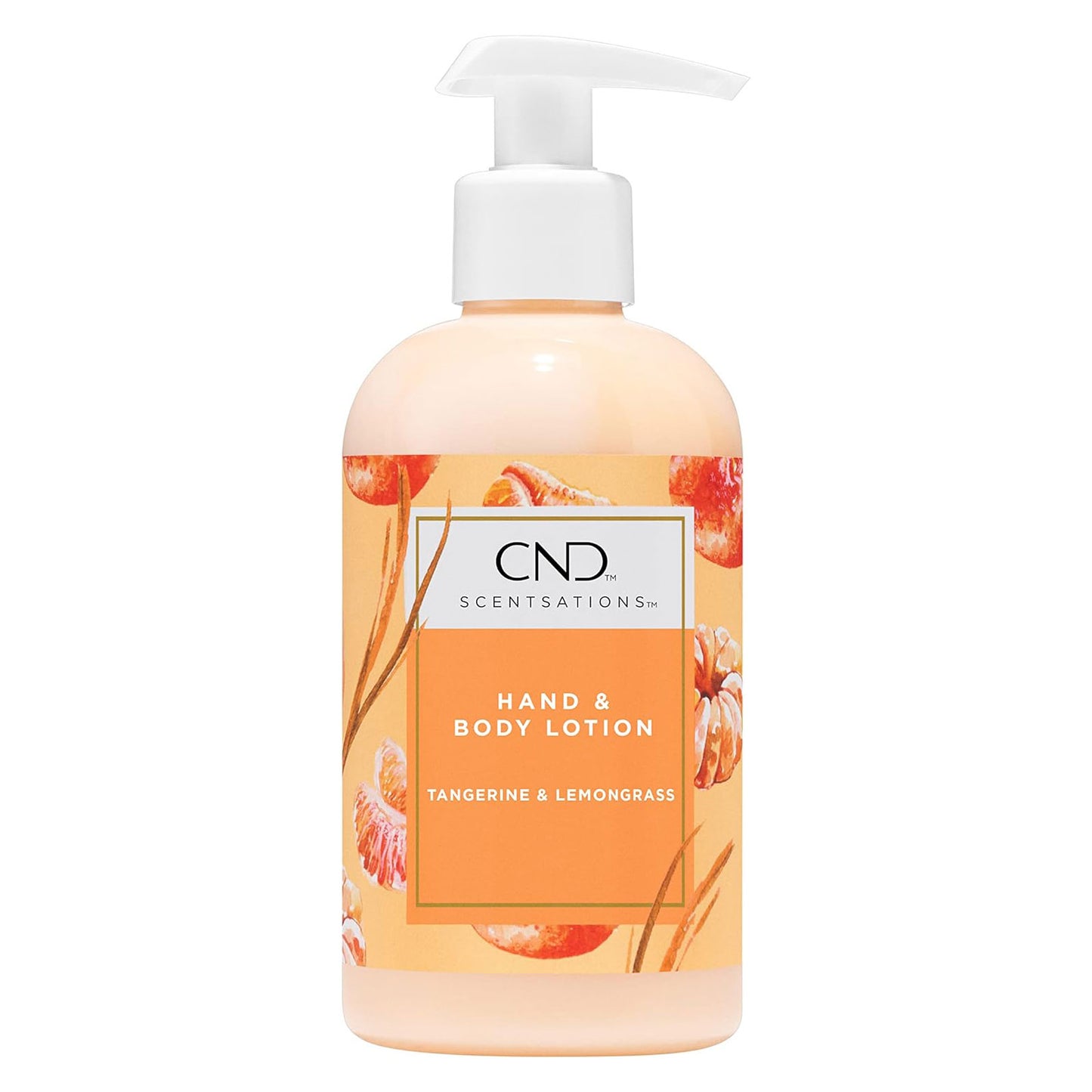 CND センセーション ハンド&ボディローション タンジェリン&レモングラス 245ml