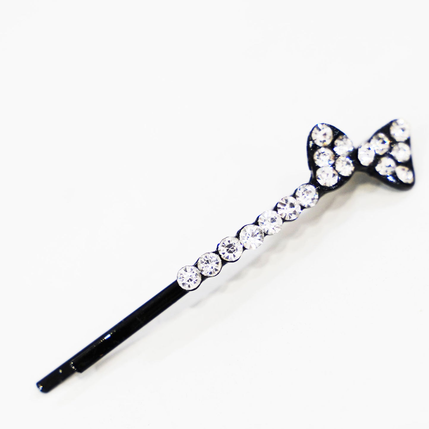 ヘアアクセサリー hair accessories ヘアピン HP2510-01 クリスタル&リボン