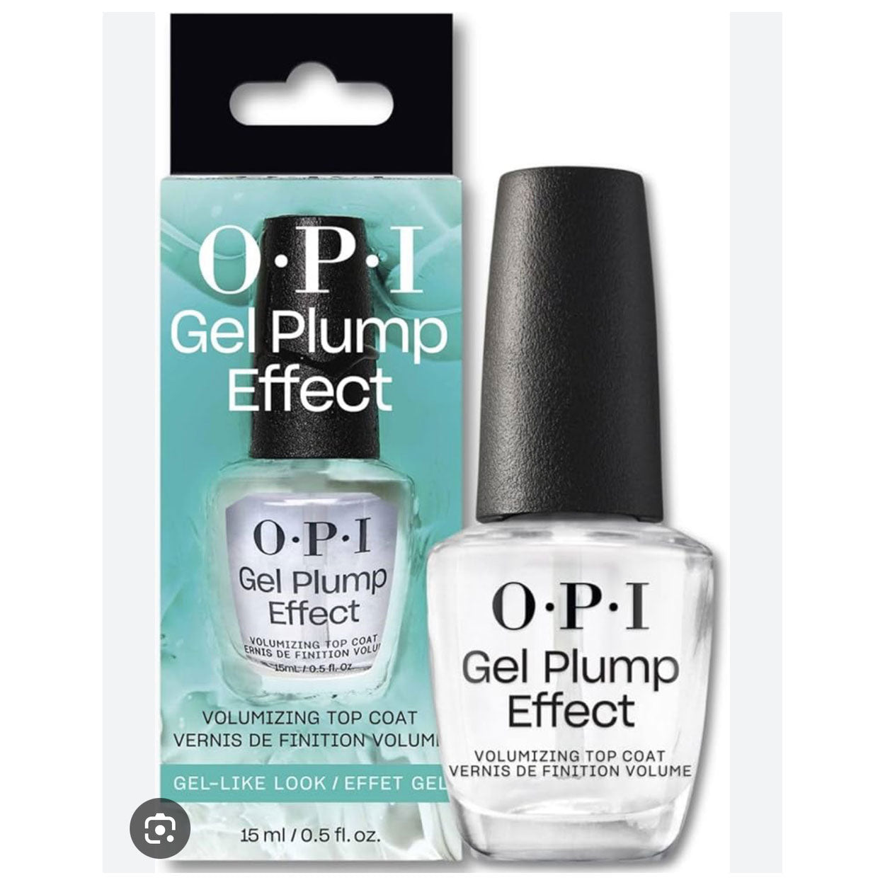 OPI オーピーアイ NTT36 ジェルプランプエフェクト トップコート 15ml (Volumizing Top Coat) GEL PLUMPING EFFECT Top Coat ※紙箱なし