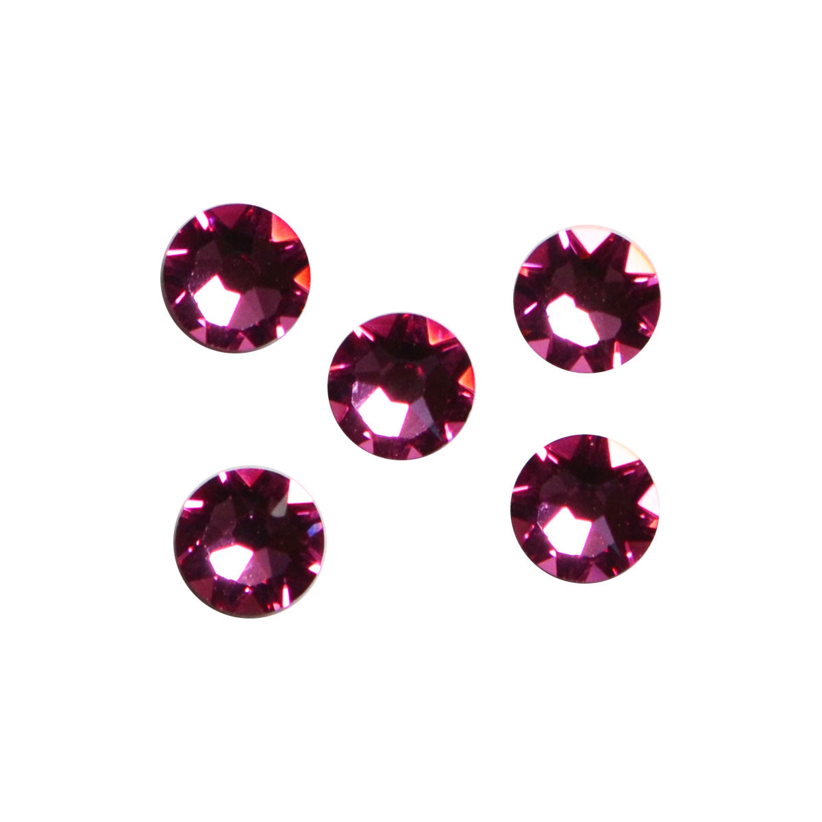 スワロフスキーラインストーン ノンホットフィックス ローズ swarovski rose
