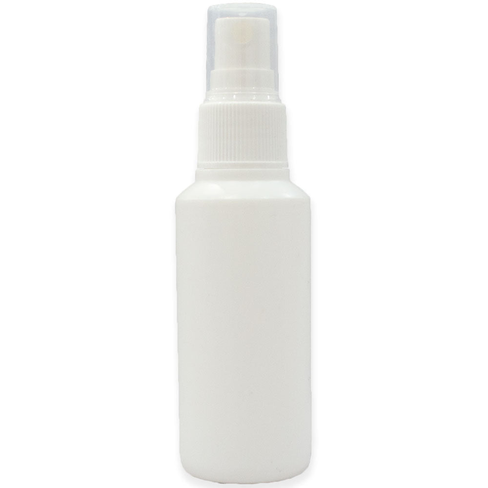 スプレーボトル PE 50ml A φ34mm×H120mm エタノール 消毒液 を入れて持ち運び用に!