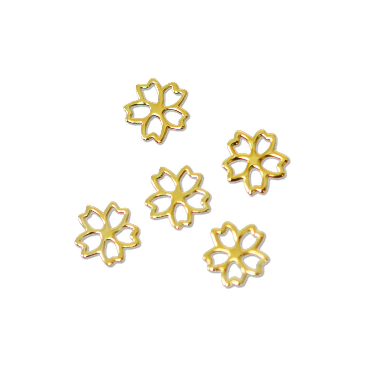 メタルパーツ サクラ 2ss 約3mm ゴールド/20p入り mp10055