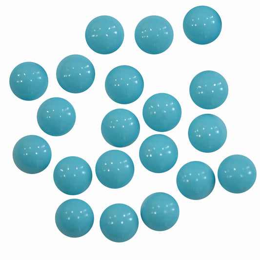 ラインストーン 15粒  ラウンド 4mm サマーネイル 02 ターコイズ アクリルストーン 半丸