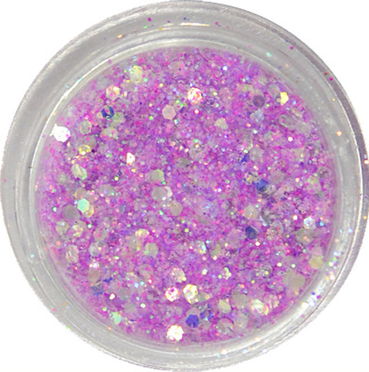 グリッターミックスホログラム GMH-20 ラベンダー プリンセスジュエリー / ネイル ラメ グリッター ホログラム