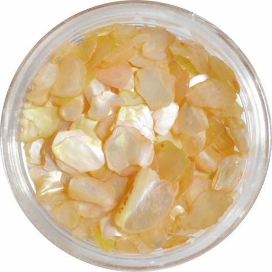 シェルストーン 03 ライトピーチ 丸いプラスチックケース入り 約1.5g