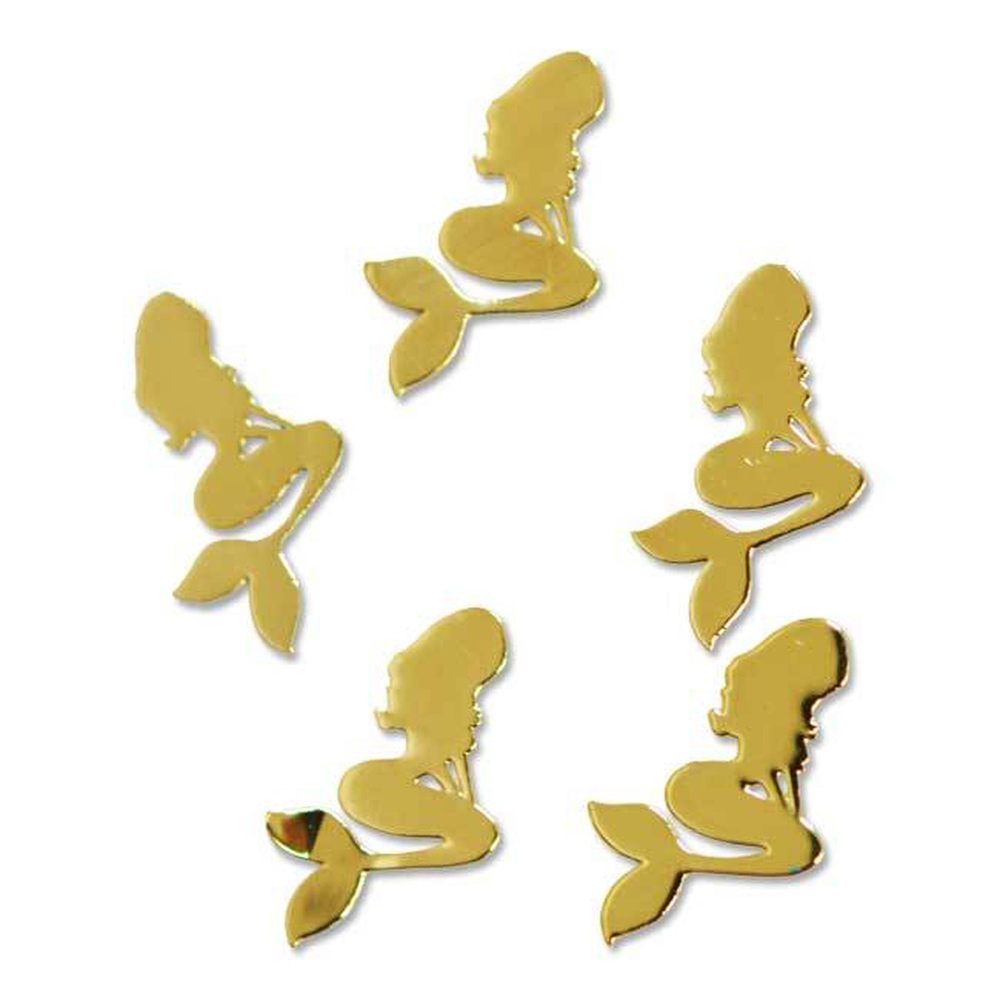 メタルパーツ/マーメイド 人魚 5mm×8mm(ゴールド)/20p入り mp10024