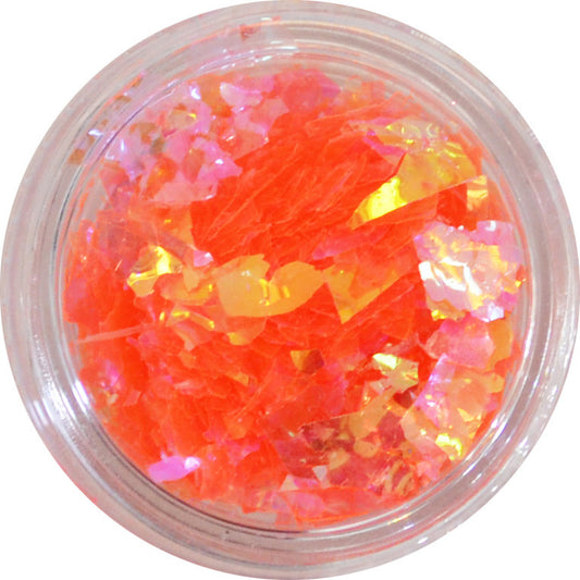 乱切りクラッシュホログラム コーラルピンク PC06