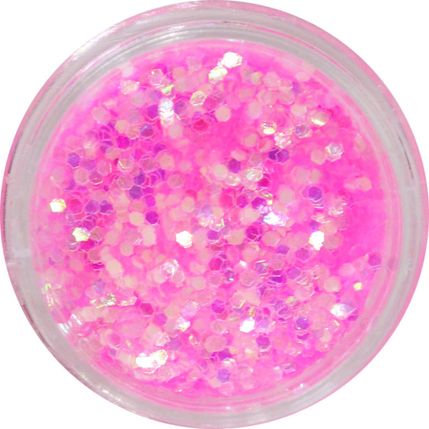 六角ホログラム ha07 ピンク 1mm / ネイル ラメ グリッター ホログラム