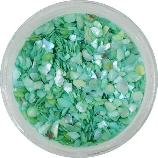 クラッシュシェル シーグリーン SH12 プリンセスジュエリー ネイル シェル