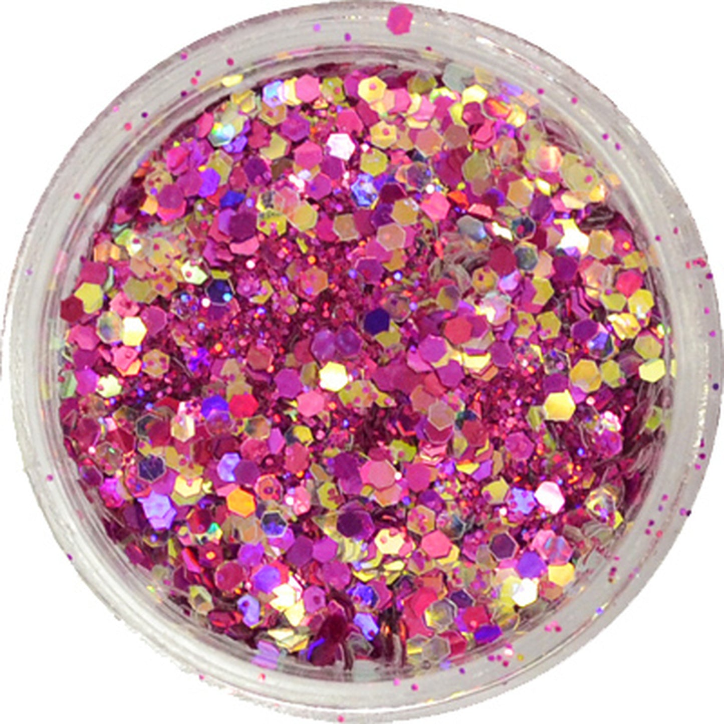 グリッターミックスホログラム GMH-13 シャインローズ プリンセスジュエリー / ネイル ラメ グリッター ホログラム