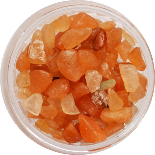 天然石ストーン Natural stone 004 カーネリアン風/4g入り