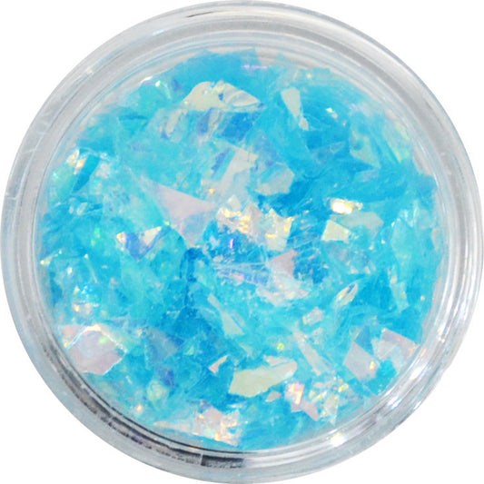 乱切り リフェクションオーロラホログラム ウォーターブルー PC14