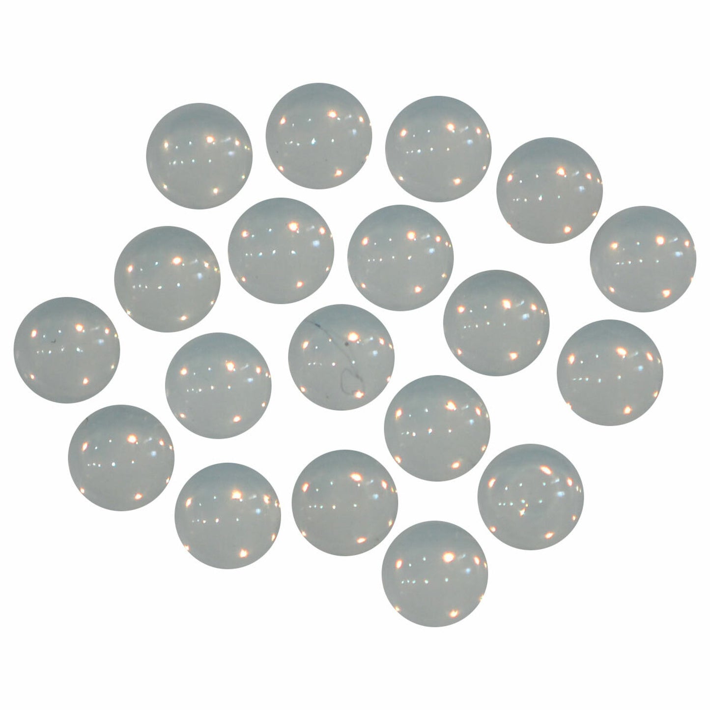 ラインストーン 15粒 ラウンド 4mm サマーネイル 08 ウォータードロップ アクリルストーン 半丸 透明 クリア 水滴