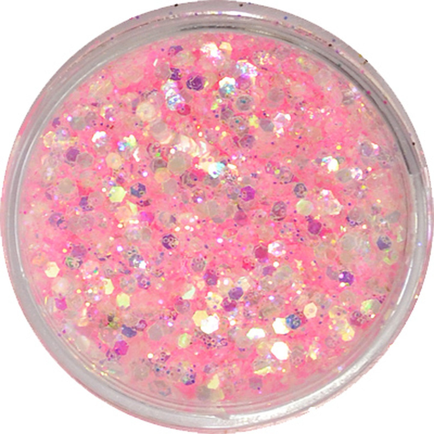 グリッターミックスホログラム GMH-18 プリンセスピンク プリンセスジュエリー / ネイル ラメ グリッター ホログラム