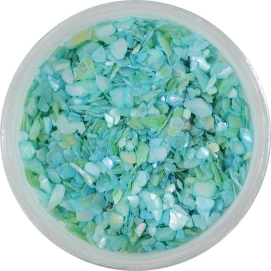 クラッシュシェル ミントグリーン SH11 プリンセスジュエリー ネイル シェル