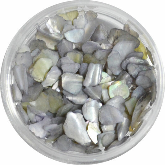 シェルストーン 11 アッシュグレイ 丸いプラスチックケース入り 約1.5g