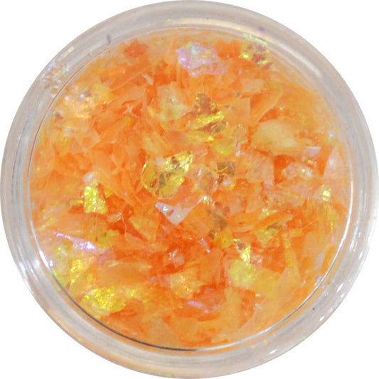 乱切りクラッシュホログラム ライトピーチ PC07