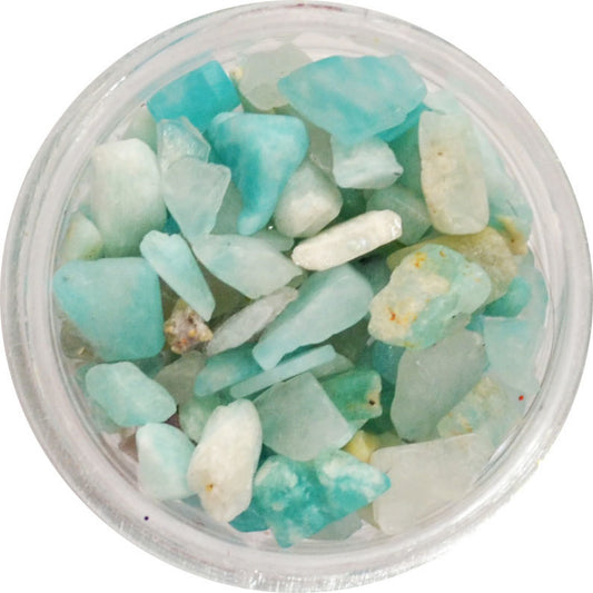 天然石ストーン Natural stone 005 アクアマリンカラー/4g入り