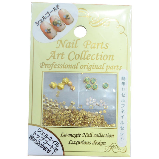 La magie Nail Parts Art Collection GA97 シェルゴールド