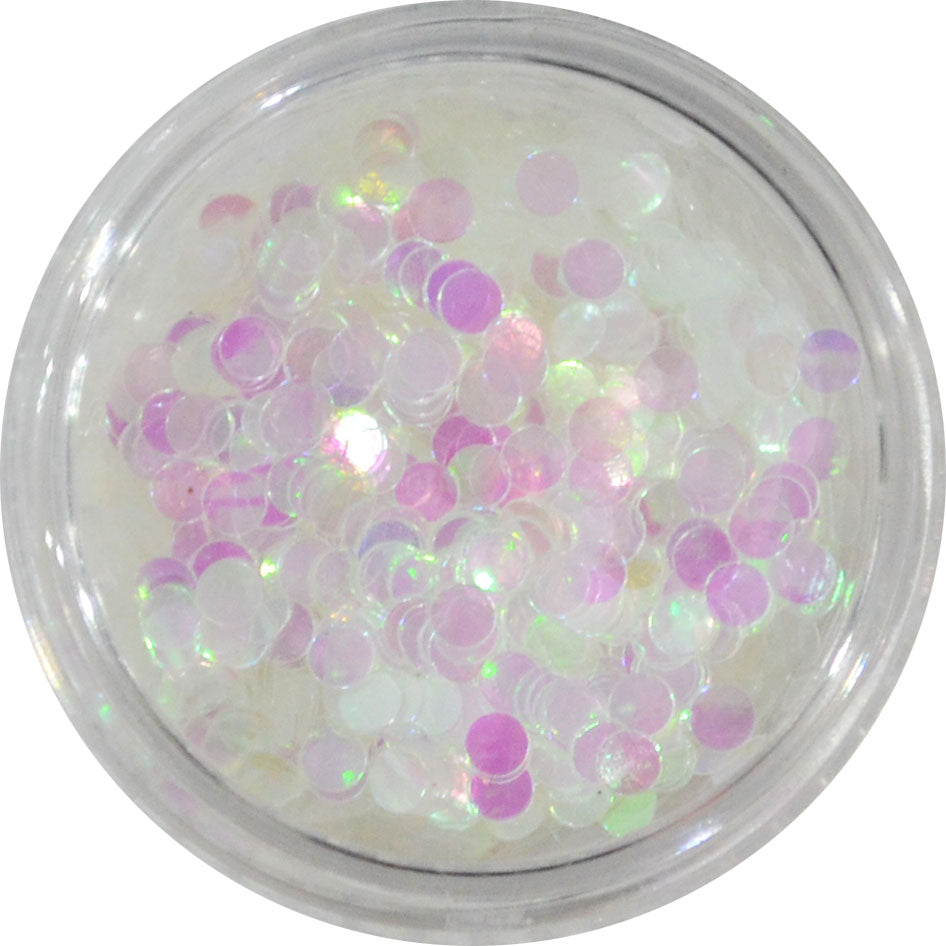 丸ホロ クリアオーロラ 2mm amazonやメルカリでも人気の丸ホログラム / ネイル ラメ グリッター ホログラム
