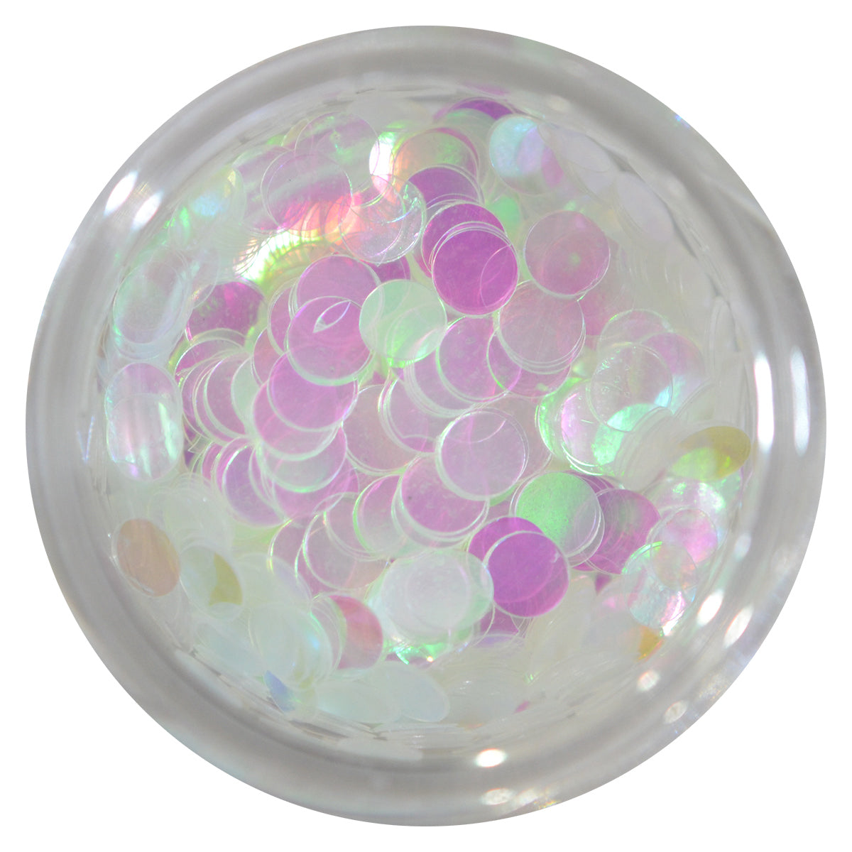 丸ホロ クリアオーロラ 3mm amazonやメルカリでも人気の丸ホログラム / ネイル ラメ グリッター ホログラム