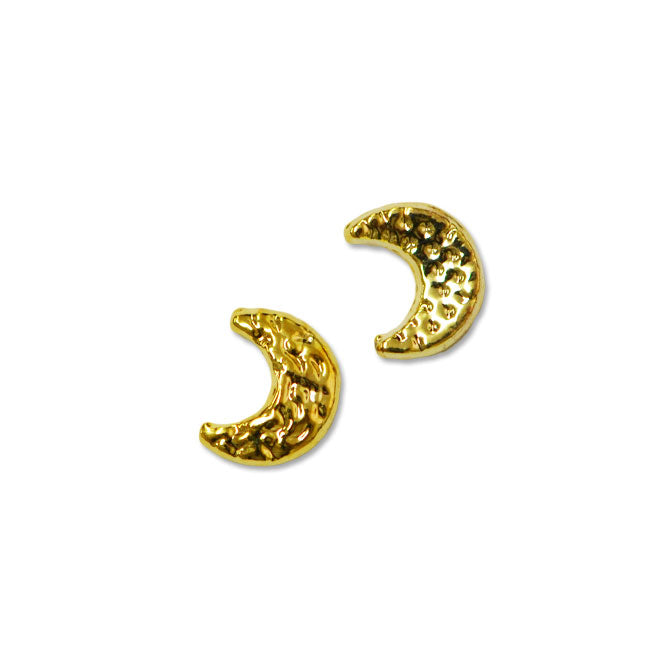 ジュエリーメタルパーツ 三日月 2個入り Crescent Moon ゴールド5mm×4mm